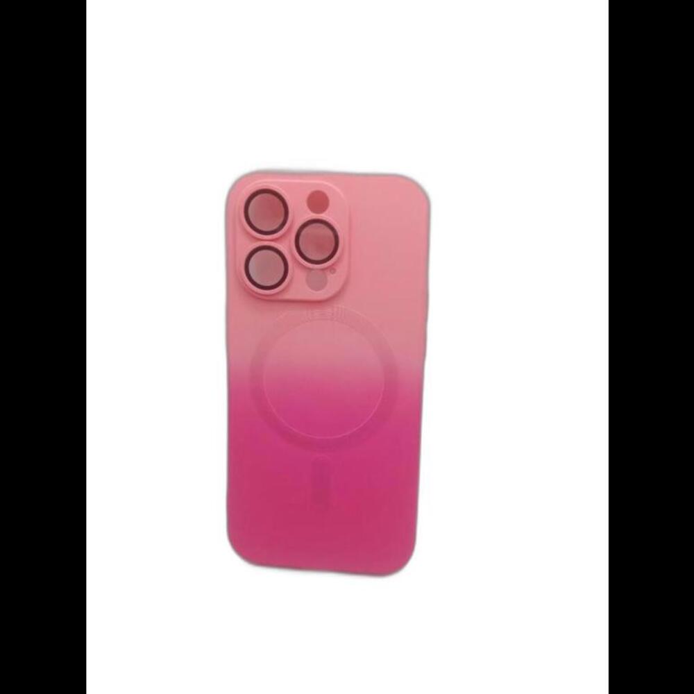 iPhone 15 Pro Magsafe Phone Case Rose Red